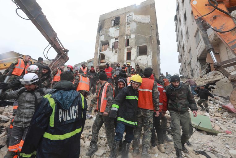 Hama, Syrië. Beeld AFP