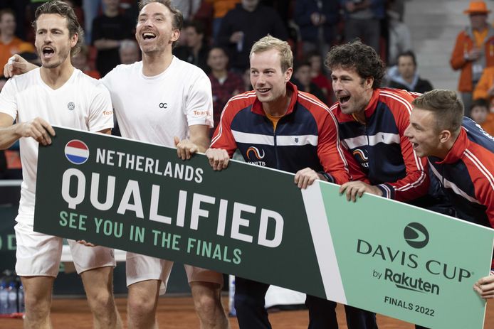 Nederland plaatste zich in maart voor de (groepsfase van de) Davis Cup Finals.