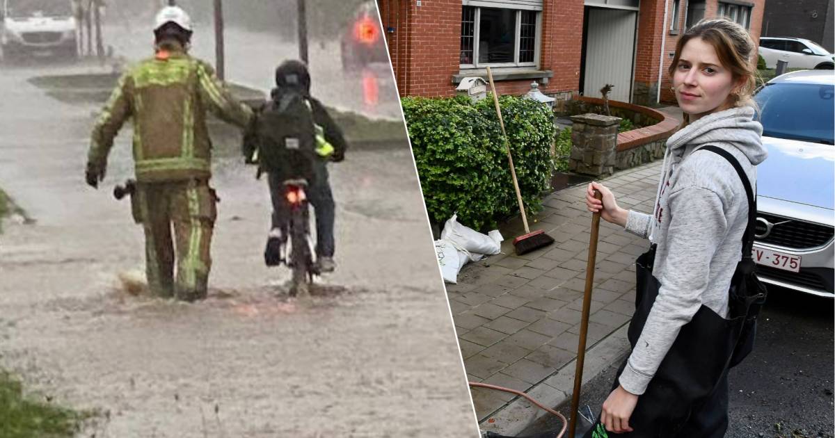 Disaster plan in place in Belgium due to severe flooding: flooded streets, closed schools and sandbags everywhere |  outside