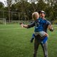 Volle gas op het voetbalveld