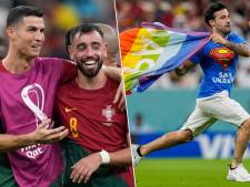 Le Portugal file en huitièmes grâce à un doublé de Bruno Fernandes, un supporter perturbe le match avec un drapeau LGBT