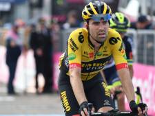 Tom Dumoulin heeft weer problemen met zijn rug: ‘Voel me niet al te best’