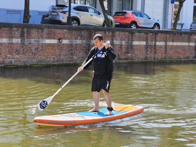 Vanaf nu kan je ook supsurfen op de Binnennete in het weekend 