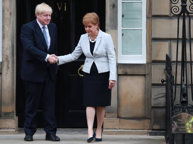 Schotse premier waarschuwt voor "gevaarlijke" no-dealstrategie van Boris Johnson