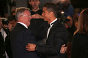 Sir Alex Ferguson en Cristiano Ronaldo in 2015.