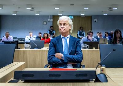 Douze ans de prison requis contre un homme qui offrait 21.000 euros pour tuer Geert Wilders