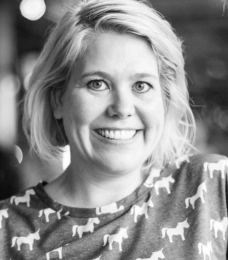 Linda Duits, publicist, gespecialiseerd in gender en seksualiteit. Beeld 