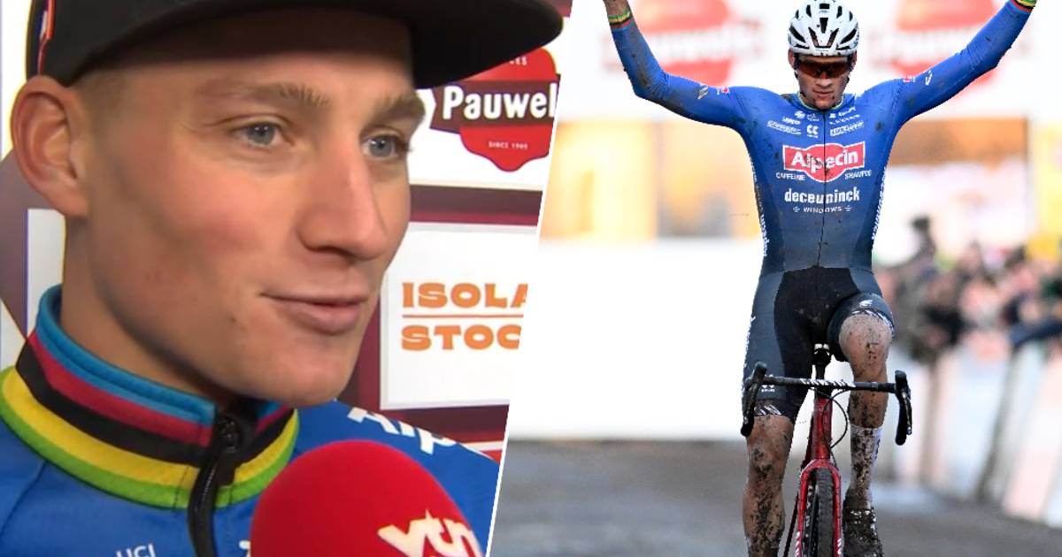 Van der Poel wins after a great fight with Van Aert and Bidcock in Javier Clay: “No revenge, but a nice birthday present” |  Cyclocross