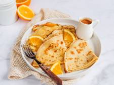 Wat Eten We Vandaag: Crêpes suzette met sinaasappel-karamelsaus