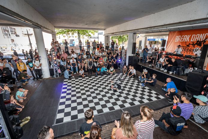 Hiphop festival Urban Matterz in Helmond, afgelopen september onder de Kasteel-Traverse.