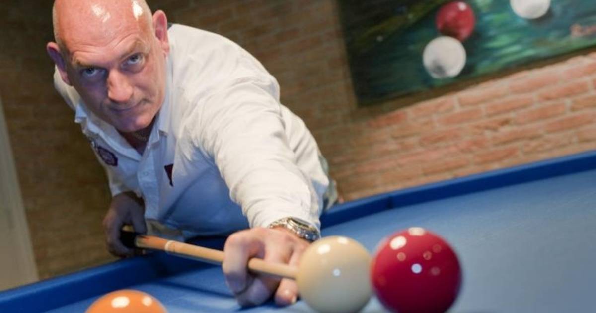 Van der Weijde is aan biljart bloedserieus