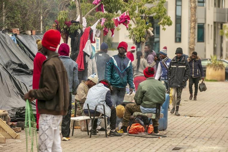 Immigrati africani a Tunisi.  Agenzia Anadolu tramite Getty Images