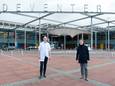 Otto Quartero (r), huisarts en bestuurder van de Huisartsen Coöperatie Deventer en Omstreken (HCDO) en Hans van der Deure (l), voorzitter Medische Staf Deventer Ziekenhuis.
