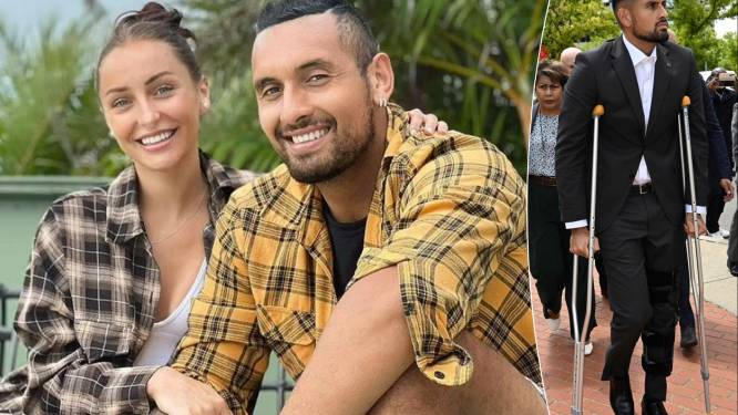 Nick Kyrgios geeft toe dat hij z’n ex na verhitte discussie op de grond duwde, maar ontsnapt aan straf
