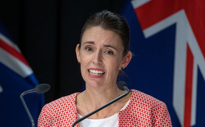 De Nieuw-Zeelandse premier Jacinda Ardern.