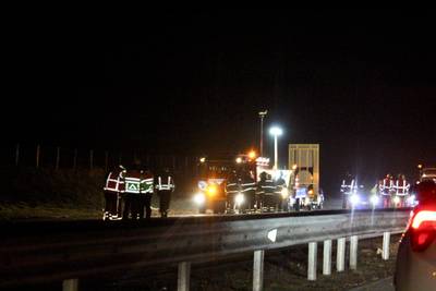 A12 bij Oosterbeek weer vrij na 'fors' ongeluk met gewonde