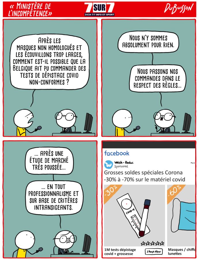 "Ministère de l'Incompétence", 21 août 2020