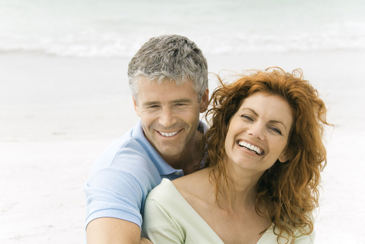 Gelukkige man en vrouw (Colourbox) Beeld 