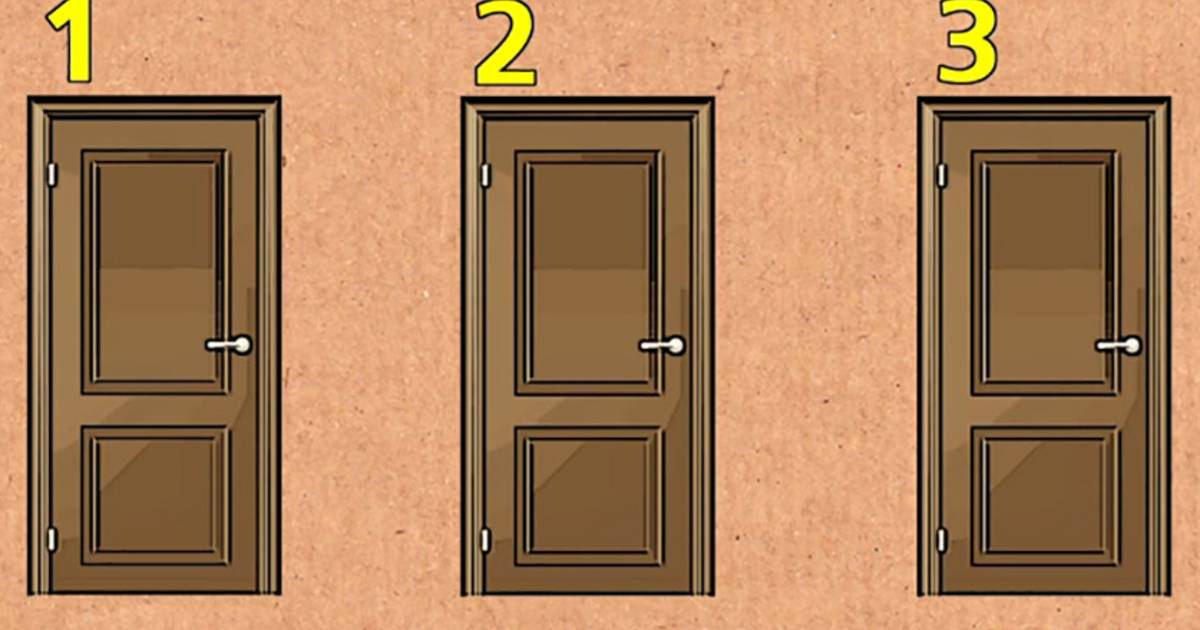 condoom Ontevreden Dank je Kan jij deze nieuwe puzzel oplossen: de drie deuren | Het leukste van het  web | hln.be