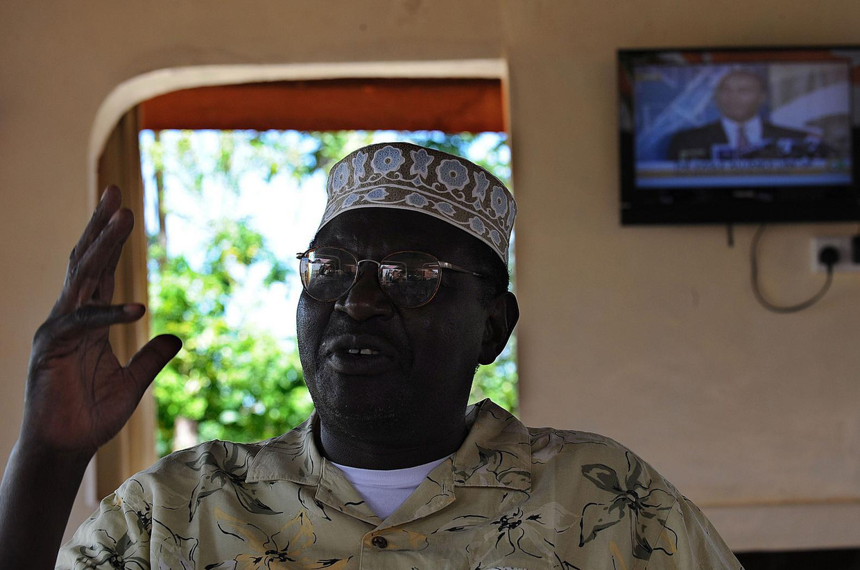 Malik Obama, Baracks halfbroer. Beeld afp