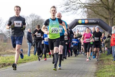 Recordaantal deelnemers bij Nieuwjaarsloop in Haarlo