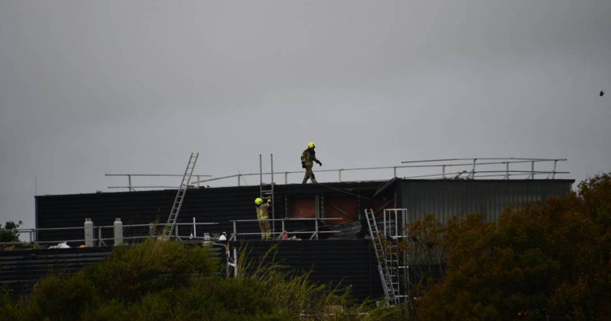 Brand in gebouw rioolwaterzuivering in Kerkwerve geblust