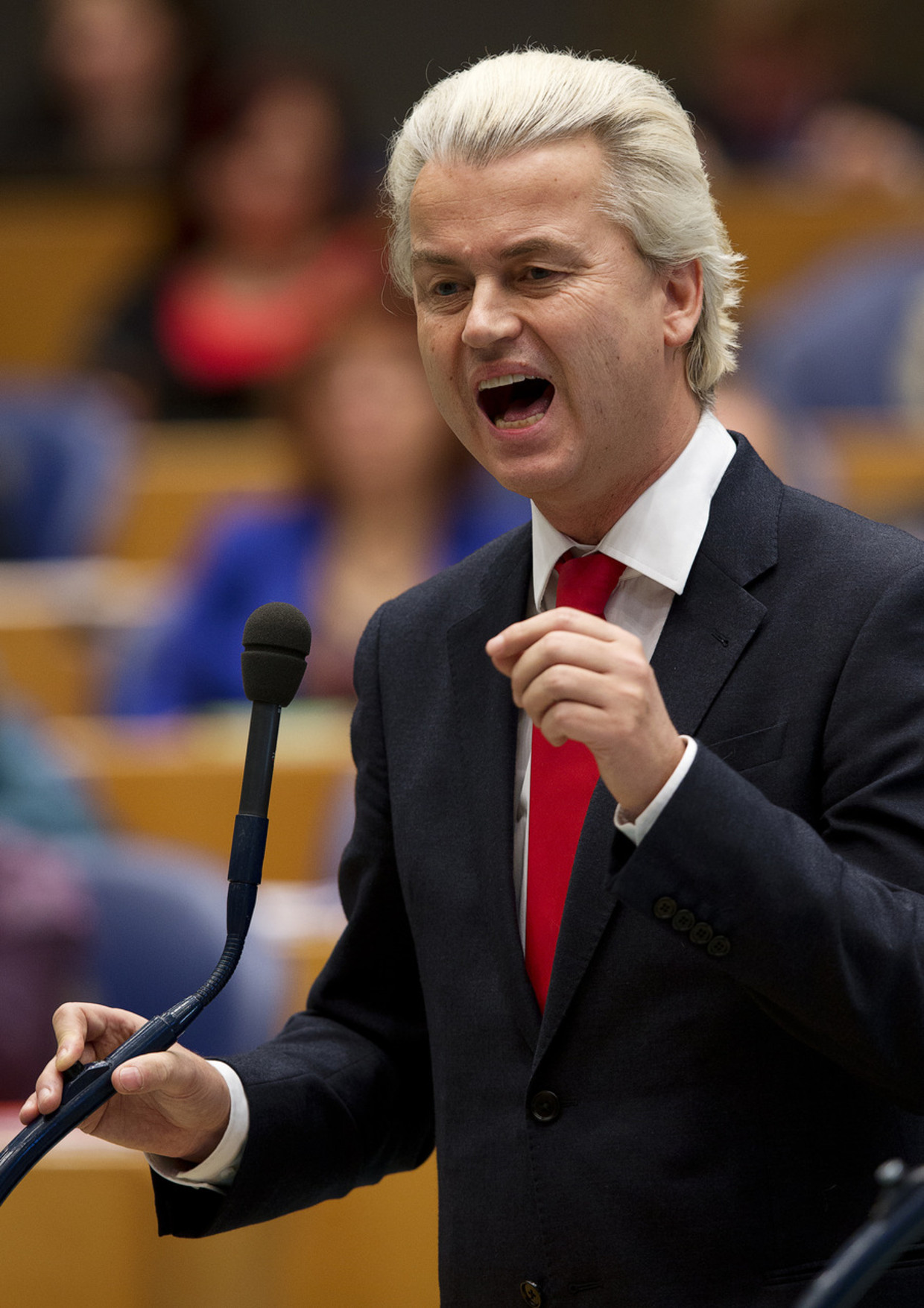 Kan Wilders het debat weer laten knetteren? Beeld ANP