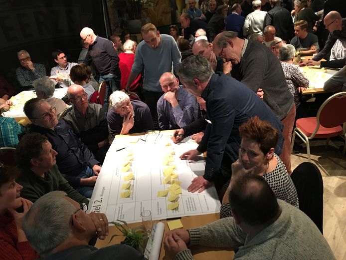 Thematafel in Vessem over woningbouw.
