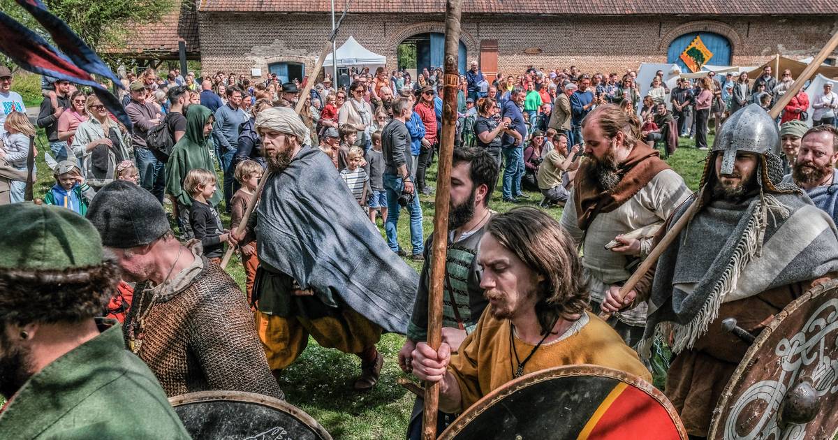 Vikings op veroveringstocht in Gullegem “Je kan veel leren van de Noormannen” Wevelgem hln.be
