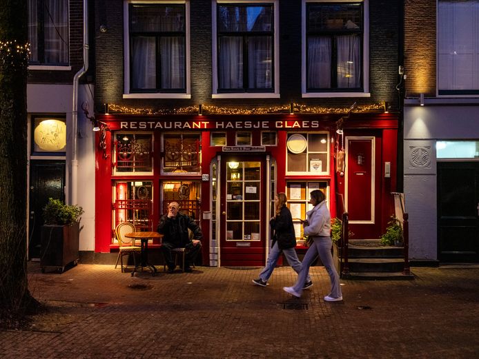 Restaurant Haesje Claes aan de Spuistraat.