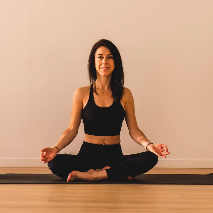 Sandy Cadorin enseigne le yoga dynamique depuis deux ans.