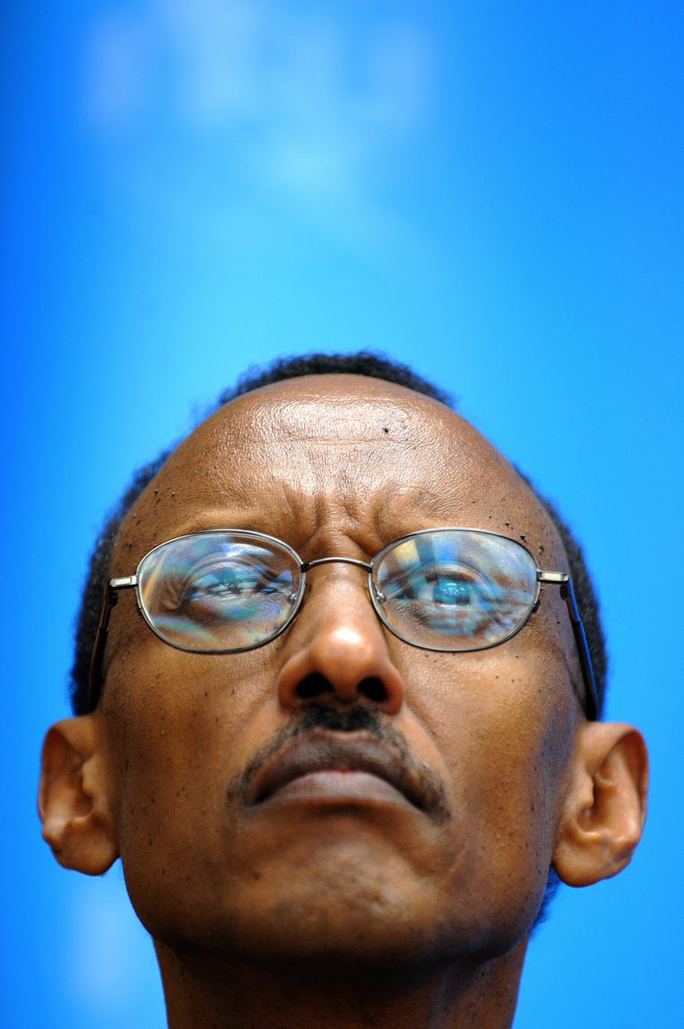 President Paul Kagame van Rwanda. Beeld AFP