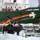 Rusland moet 5,4 miljoen euro betalen om illegaal aan de ketting leggen Arctic Sunrise van Greenpeace