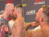 KIJK. Heetgebakerde ‘Cage Warriors’ wachten zelfs niet tot in de kooi: face-off loopt even uit de hand in Londen