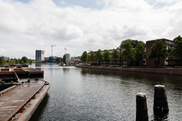  ‘De gemeente heeft de Dijksgracht Oost aangewezen als werkhaven. Er komt een ligplaats voor veertig rondvaartboten en daarnaast moet er plek worden gemaakt voor dertig dekschuiten.’ Beeld Nina Schollaardt