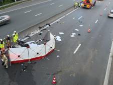 Grave accident sur l’E40 à Jabbeke: deux personnes perdent la vie