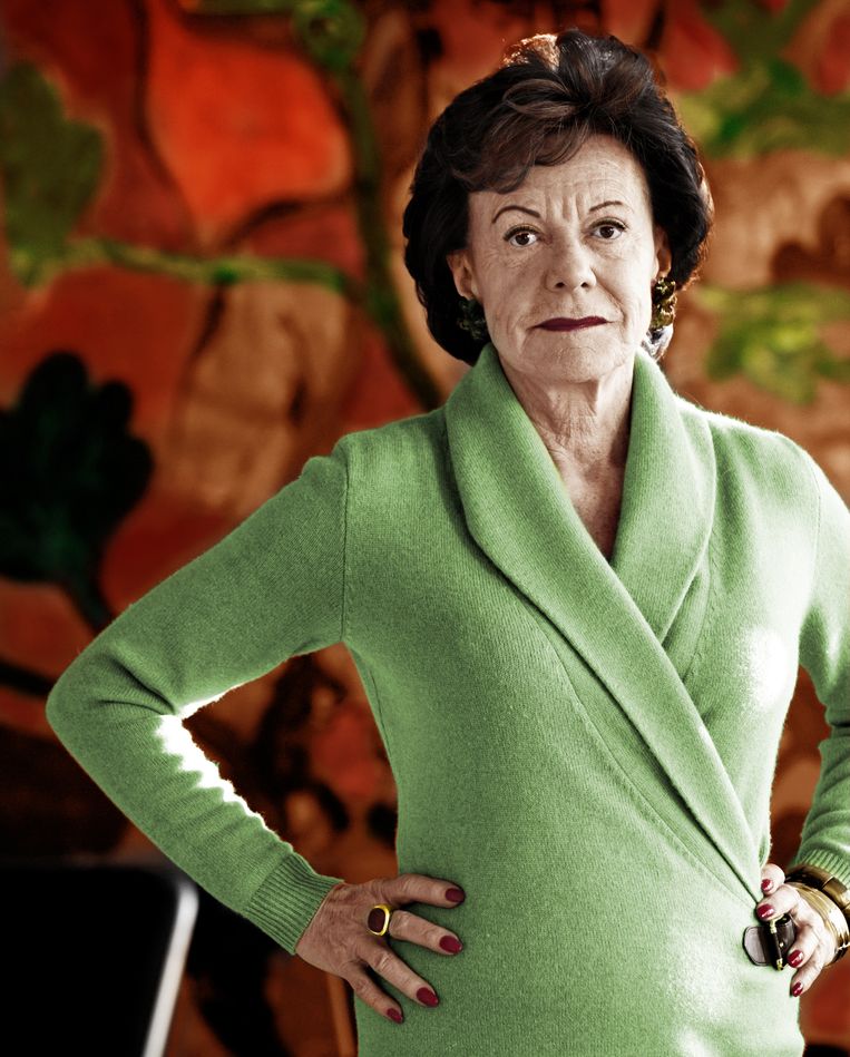 Neelie Kroes: 'Je moet zelf knokken'. Beeld Hollandse Hoogte / Beeldbewerkgin Liselore Kamping