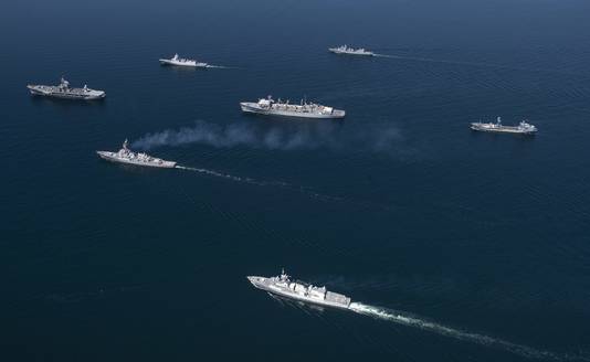 Ships from NATO countries during a previous exercise in the Baltic Sea in 2020.