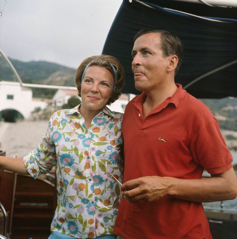 1965: De koninklijke familie is op vakantie in Porto Ercole, Italië. Beeld Nationaal Archief, CC0