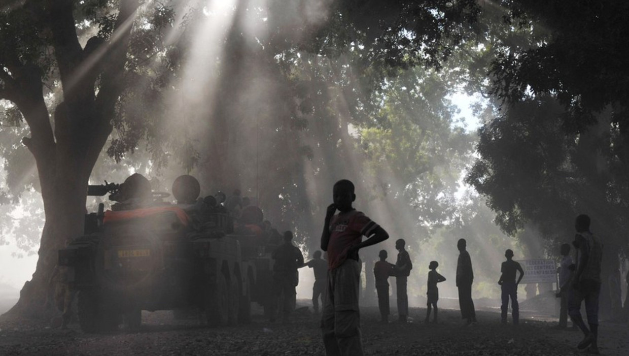 Een Franse tank in Mali. Beeld afp