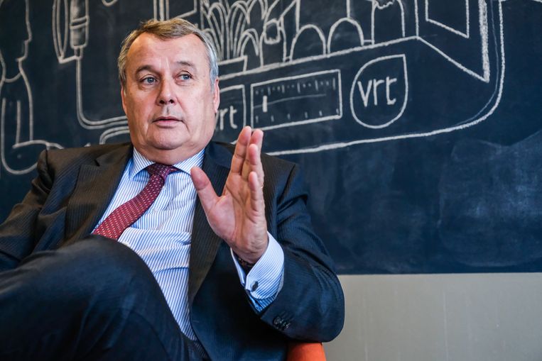 VRT-CEO Paul Lembrechts zette tweede in rang Claes op non-actief. Beeld Tim Dirven