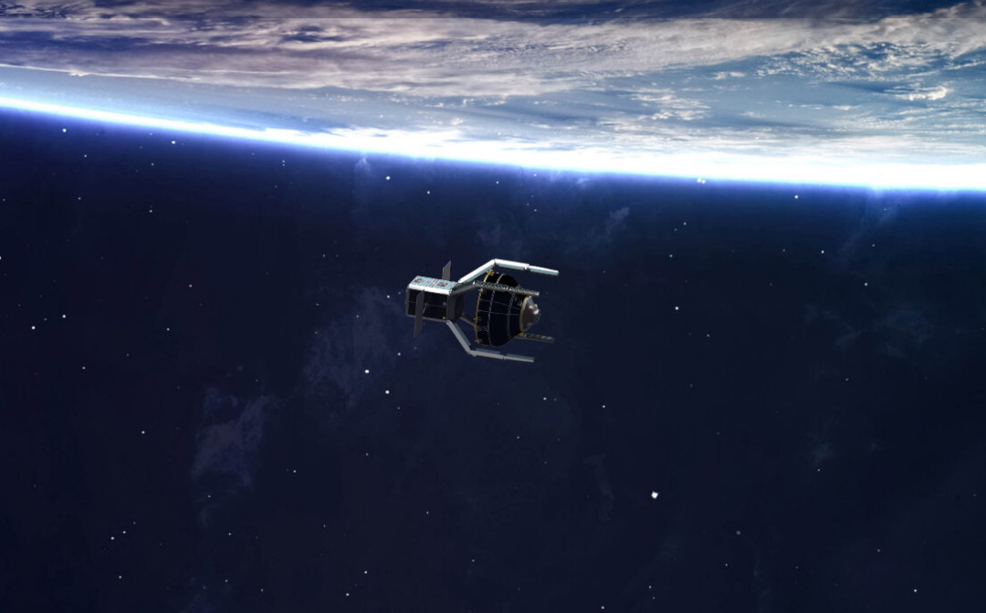 De nog te bouwen ruimtesonde moet straks kapotte satellieten opruimen.