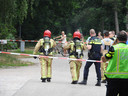 Brandweer en politie deden gisteren onderzoek bij de boerderij in Milheeze.