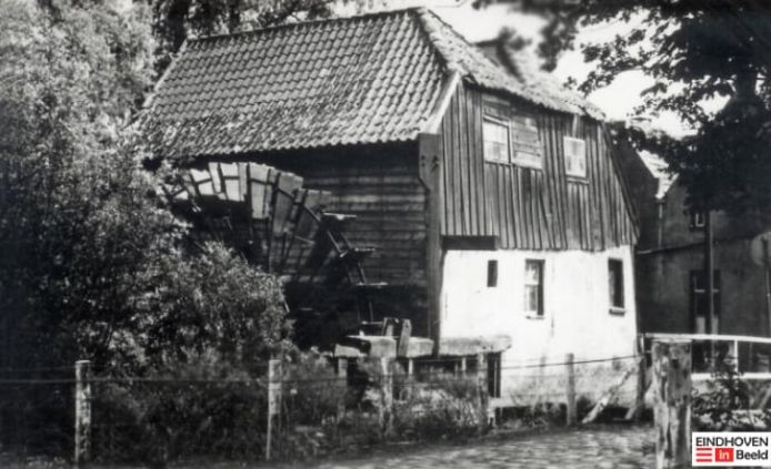 De Genneper watermolen in 1954.