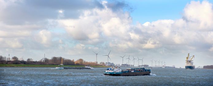 Windmolens Op Landtong Rozenburg Kopje Kleiner Rotterdam Ad Nl