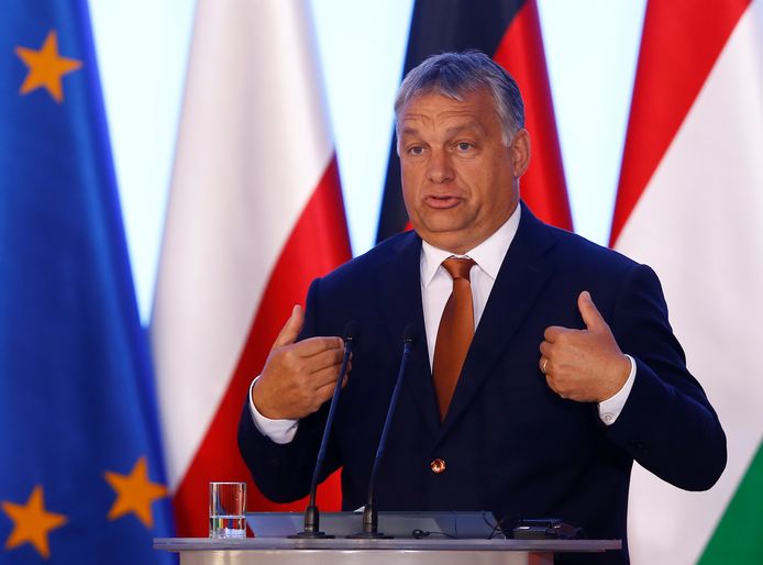 De Hongaarse premier Viktor Orbán.