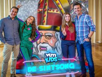 Video ‘De Sintsong’ van VTM KIDS opgenomen in Sint-Niklase stadhuis
