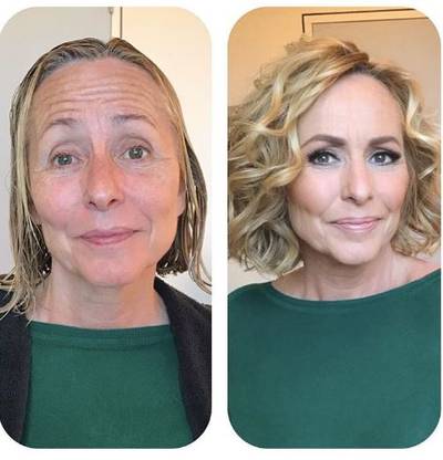 Leco deelt verbluffende make-over Angela Groothuizen