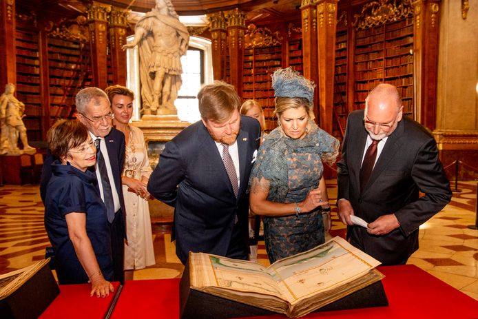 King Willem Alexander and Queen Maxima during a state visit to the Republic of Austria.