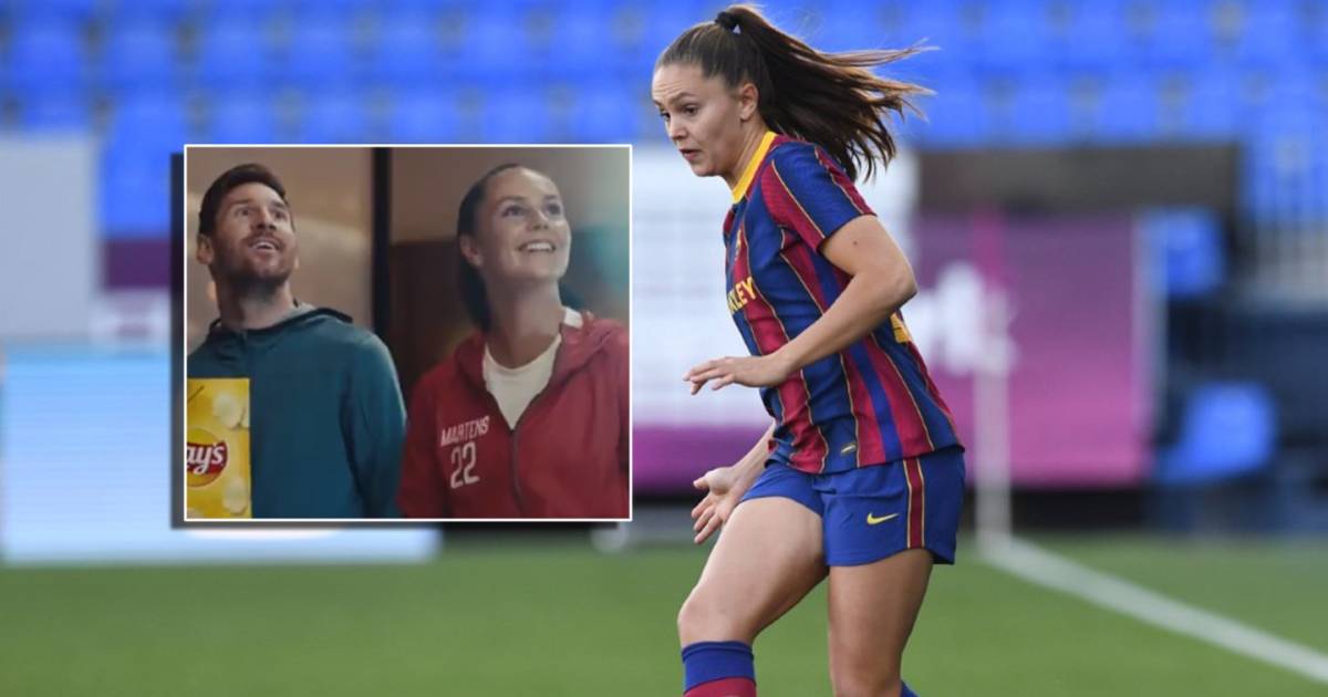 Lieke Martens geniet van reclame met Messi en Pogba Mooi dat ik
